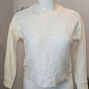 DKNY - Knit Sweater with Silver Screen Effect​​​​